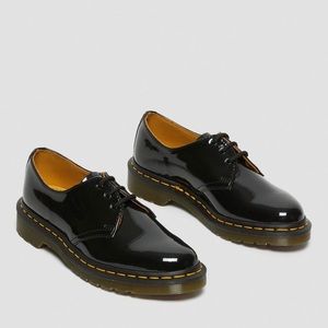 [NEW] Dr. Martens 1461 Patent Leather Oxford Shoes in Black Patent US 5